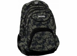 Paso Tříkomorový batoh pro mládež BU24CM-2708 BeUniq Paso