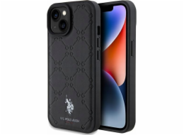 US POLO US Polo Assn Yoke Pattern – pouzdro na iPhone 15 (černé)