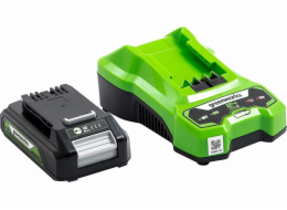Baterie Greenworks 24V 4 Ah + nabíječka Greenworks GSK24B4