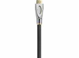 Python HDMI« 2.0 kabel AKTIV 4K2K kabel Nylongeflecht černý 10m