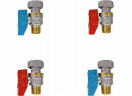 Samee Univerzální sada rovných ventilů Samee pro jednofunkční plynové kotle (4 ks 3/4 ventily) ZBP-KIT-88-U