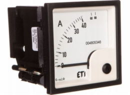 Etipo Elektromagnetický měřič ETI Polam 004805346 72x72 90st 40A bezpečné měření EQ72 40A