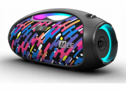 MEE audio reproduktor Mee Audio PartySPKR XL bezdrátový bluetooth reproduktor s dynamickým LED osvětlením a funkcí powerbanka - Barevná