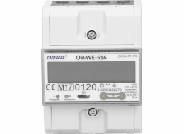 Orno elektroměr OR-WE-516 3fázový port RS-485 Din TH-35mm bílý