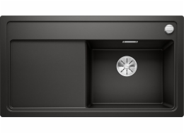 Blanco Zenar 5 S Silgranit černý dřez s automatickou zástrčkou InFino, pravá mísa (526046)