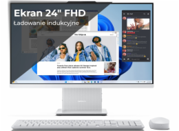 Lenovo IdeaCentre AIO 24IRH9 Intel Core i7 i7-13620H 60,5 cm (23.8") 1920 x 1080 px All-in-One PC (vše v jednom) 16 GB DDR5-SDRAM 512 GB SSD Windows 11 Home Wi-Fi 6 (802.11ax) Šedá