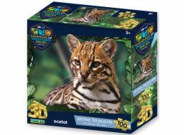 PRIME 3D PUZZLE - GES Ocelot 100 dílků
