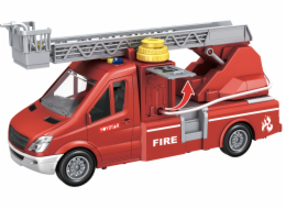 CITY SERVICE CAR - 1:14 Hasičská dodávka s žebříkem a pumpou