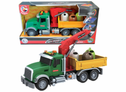 CITY SERVICE CAR - 1:12 Nákladní auto na odvoz tříděného odpadu