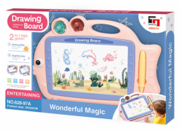 Kreslící tabulka rybka 2v1 - oboustranná