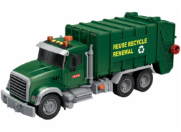 CITY SERVICE CAR - 1:14 Popelářské auto zelené