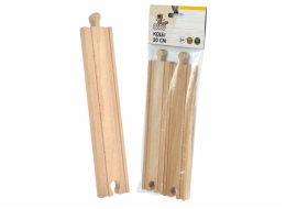 BABU vláčky - Kolej rovná 20 cm, 2ks