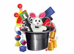 Škola kouzel - Kouzelný klobouk 125 triků + Dárek v hodnotě 250Kč