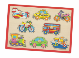 BABU - Dřevěná vkládačka s úchyty doprava