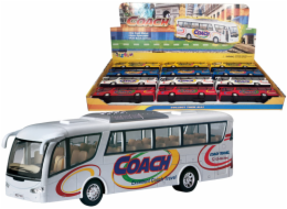 Kovový model - Autobus 4 druhy