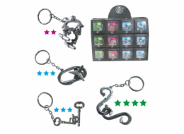 Klíčenka hlavolam - více druhů