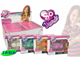 TASIA - Sada korálky - dřevěné 4 druhy