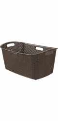 koš na čisté prádlo 47l,60x28x30 hnědý MY STYLE