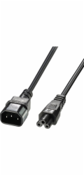 Lindy Lindy IEC-Netzkabel C14 an C5 napájecí kabel 3m