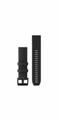 Garmin Řemínek QuickFit 22 mm, silikonový, černý