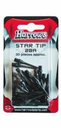 Harrows T92 Hroty k šipkám STAR SOFT 30 ks v blistru  - černé