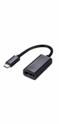 C-TECH Adaptér Type-C na Displayport, M/F, 15cm