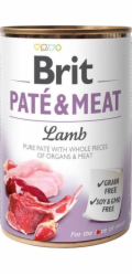 BRIT Paté & Meat s jehněčím - mokré krmivo pro psy - 400g