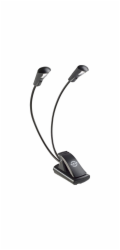K&M 12243 Notenpultleuchte Double LED FlexLight
