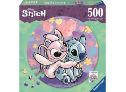 Kruh barev kulaté puzzle Stitch