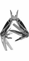 Multitool AZYMUT Trohon - 12 nástrojů + 8 bitů + pouzdro (H-P2010121)