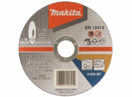 Makita B-46931 řezný kotouč 125x1.6x22 nerez Makita B-46931 řezný kotouč 125x1.6x22 nerez