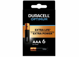 Duracell Optimum alkalická baterie 6 ks (AAA)