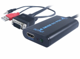 UNIBOS UNVH-100 VGA + Audio na HDMI