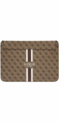 Guess PU 4G Printed Stripes Computer Sleeve 13/14" hnědý Guess PU 4G Printed Stripes Computer Sleeve je perfektní obal pro notebook s úhlopříčkou displeje až do 13/14"