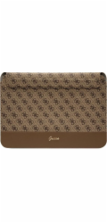 Guess 4G Pouzdro Brown pro 14" Notebook Elegantní pouzdro na notebook signované módním domem Guess je ideální volbou pro každého, kdo má rád módní doplňky.