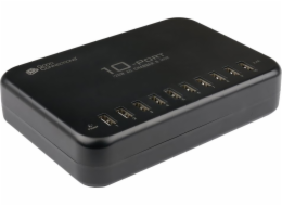 Dobré připojení USB rychlonabíjecí stanice 120 wattů, 10 portů