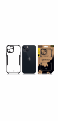 Tactical Quantum Stealth Kryt pro Apple iPhone 13 mini Clear/Black 