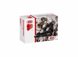 ICO Připínáčky niklové