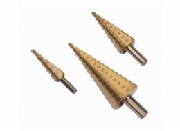 Kreator KRT061700 - Vrtáky stupňovité TIN 3ks