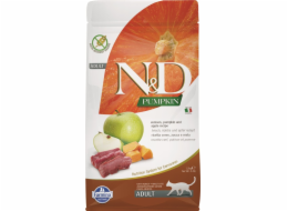 N&D PUMPKIN CAT Venison & Apple 1,5kg granule pro kočky