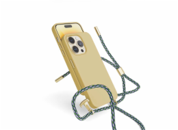 EPICO silikonový kryt se šňůrkou pro iPhone 14 Pro Max (6,1") - písková