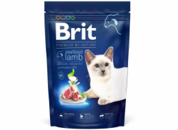 Brit Premium by Nature Cat. Sterilized Lamb, 1,5kg granule pro kočky