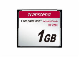 Transcend CF220I Industrial Temp - Paměťová karta flash - 1 GB - CompactFlash