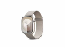 Epico Watch Strap Milanese+ 42/44/45/49 mm - hviezdne biela