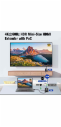 PremiumCord&nbsp;4Kx2K@60Hz&nbsp;HDMI2.0&nbsp;extender&nbsp;na&nbsp;60m&nbsp;přes&nbsp;jeden&nbsp;kabel&nbsp;Cat6/6a/7