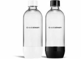 SodaStream Lahev JET 2x 1 l, bílá/černá