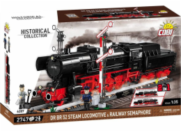 COBI DR BR 52 Parní lokomotiva a železniční semafor, stavebnice