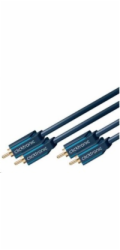 ClickTronic HQ OFC kabel 2x Cinch - 2x Cinch RCA, M/M, 10m