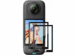 SunnyLife 2x tvrzené sklo, kryt LCD obrazovky, ochrana pro Insta 360 Insta360 X4 / X 4 / Ist-bhm799-2