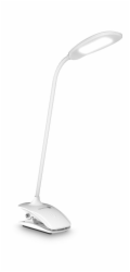 CONNECT&nbsp;IT&nbsp;CLIP&nbsp;stolní&nbsp;Led&nbsp;lampička&nbsp;s&nbsp;klipem,&nbsp;int.&nbsp;baterie,&nbsp;USB-C,&nbsp;BÍLÁ